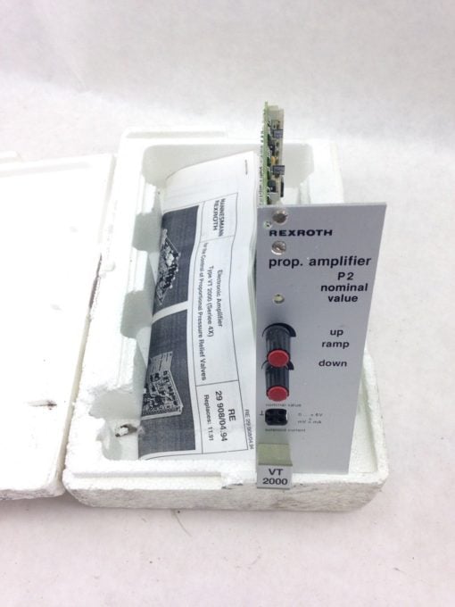 REXROTH VT2000-S-48/E2 AMPLIFIER CARD (B448) 1