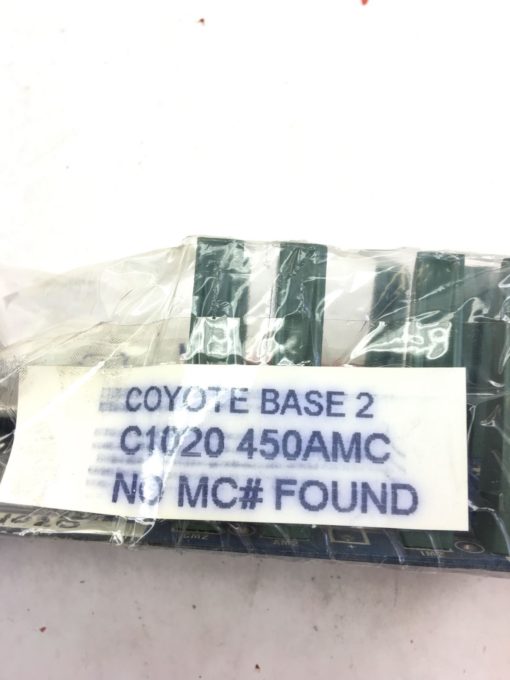 NEW COYOTE ELECTRONICS C1020 BASE 2 450AMC PC BOARD, FAST SHIPPING! B338 2