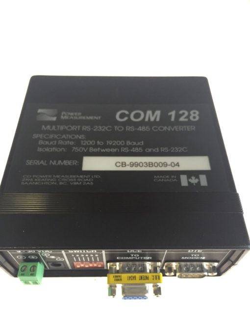 NEW CD Power Measurement COM 128 RS-232C to RS-485 Converter Multiport, (F64) 1