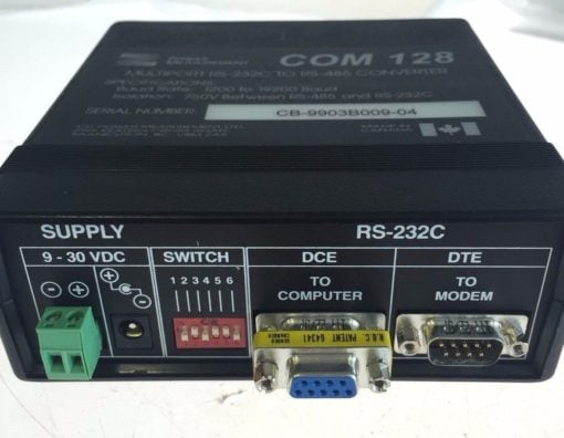 NEW CD Power Measurement COM 128 RS-232C to RS-485 Converter Multiport, (F64) 2