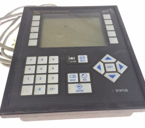 Power Measurement Operator Interface Panel MGT 7700 ION PH-9811B046-04, (F64) 1