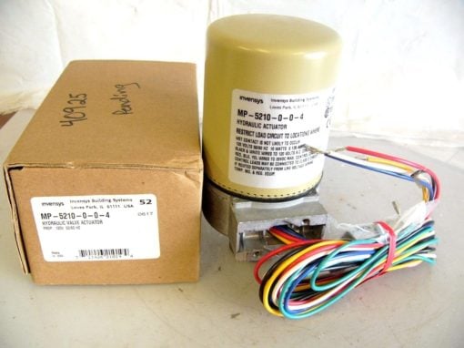 INVENSYS MP-5210-0-0-4 HYDRAULIC VALVE ACTUATOR NEW IN BOX!!! (B154) 1