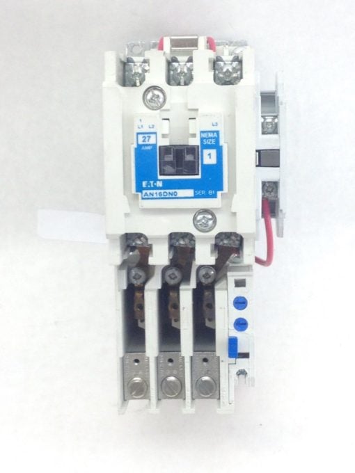 EATON CUTLER HAMMER AN16DN0 SERIES B1 MOTOR STARTER (F115) 1