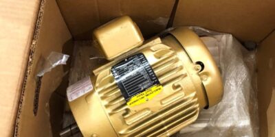 NEW IN BOX BALDOR VEM3587T-5 2 HP, AC MOTOR, 575V, 1750 RPM, 2