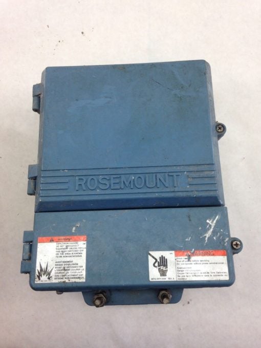 ROSEMOUNT MAGNETIC FLOW TRANSMITTER 8712C R12B6 (B450) 1