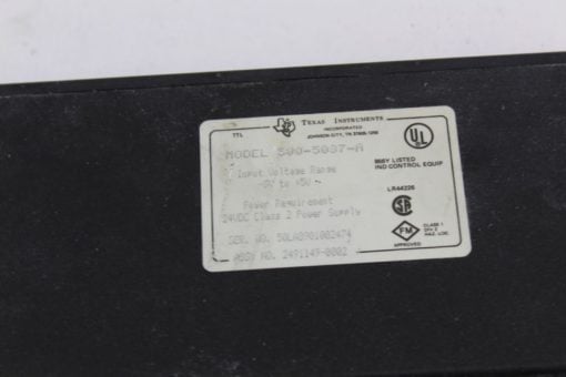 Texas Instruments Analog IN Model 500-5037-A *used* (B243) 2