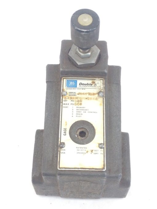 NEW, NO BOX! LBS DOUBLE A B-06-05M-10A4 HYDRAULIC CONTROL VALVE (J4TOP) 1