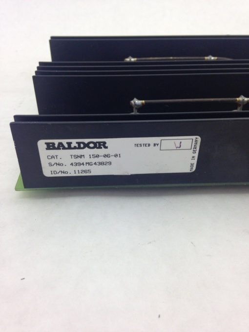 BALDOR ASR TSNM 150-06-01 DC SERVO MOTOR DRIVE CIRCUIT BOARD CONTROLLER (H333) 2