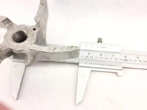 8-1/2” OD 4-VANE # 1 SS OPEN IMPELLER 1” THREAD BACK MOUNT (B118) 3