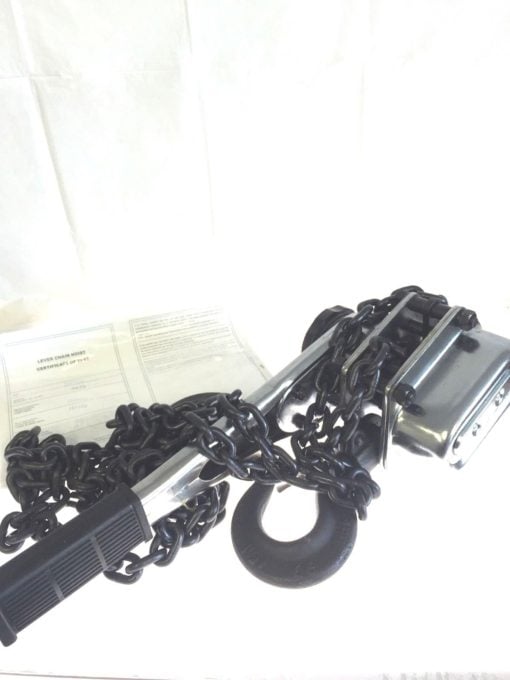 Dayton 3TP95 Lever Chain Hoist, 3300 LB LOAD CAPACITY, 10Ft Lift, NEW IN BOX, P2 1